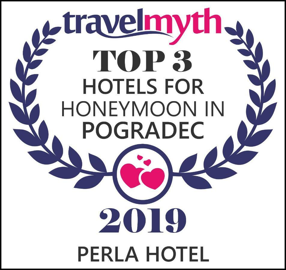 Perla Hotel Pogradec Eksteriør billede